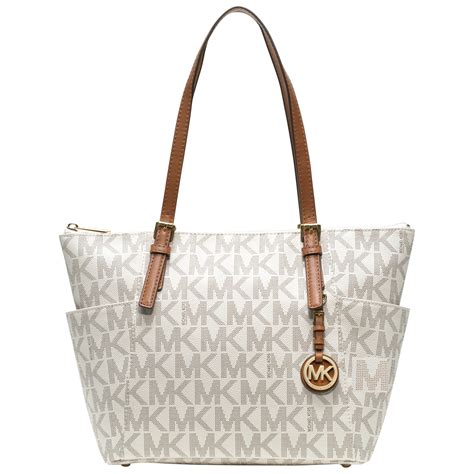 white satchel michael kors|michael kors black shoulder handbags.